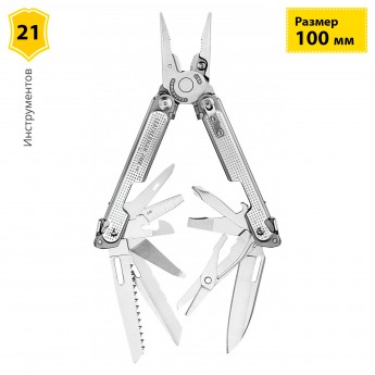Мультитул LEATHERMAN FREE P4 832643, нейлоновый чехол (блистер) Мультитул LEATHERMAN FREE P4 832643, нейлоновый чехол (блистер)