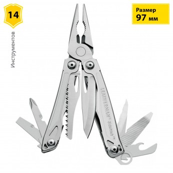 Мультитул LEATHERMAN SIDEKICK 831439 с нейлоновым чехлом Мультитул LEATHERMAN SIDEKICK 831439 с нейлоновым чехлом